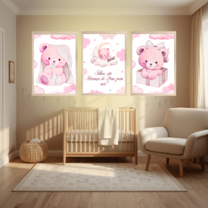 Adesivo de parede Ursinha
