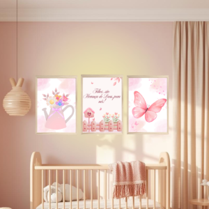 Adesivo de parede Fazendinha menina