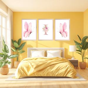 Papel adesivo inicial do nome letra I