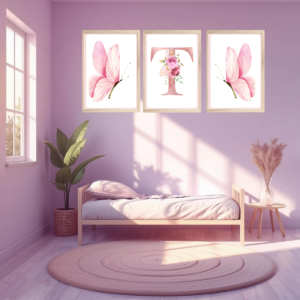 Papel adesivo inicial do nome letra T