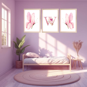 Papel adesivo inicial do nome letra W